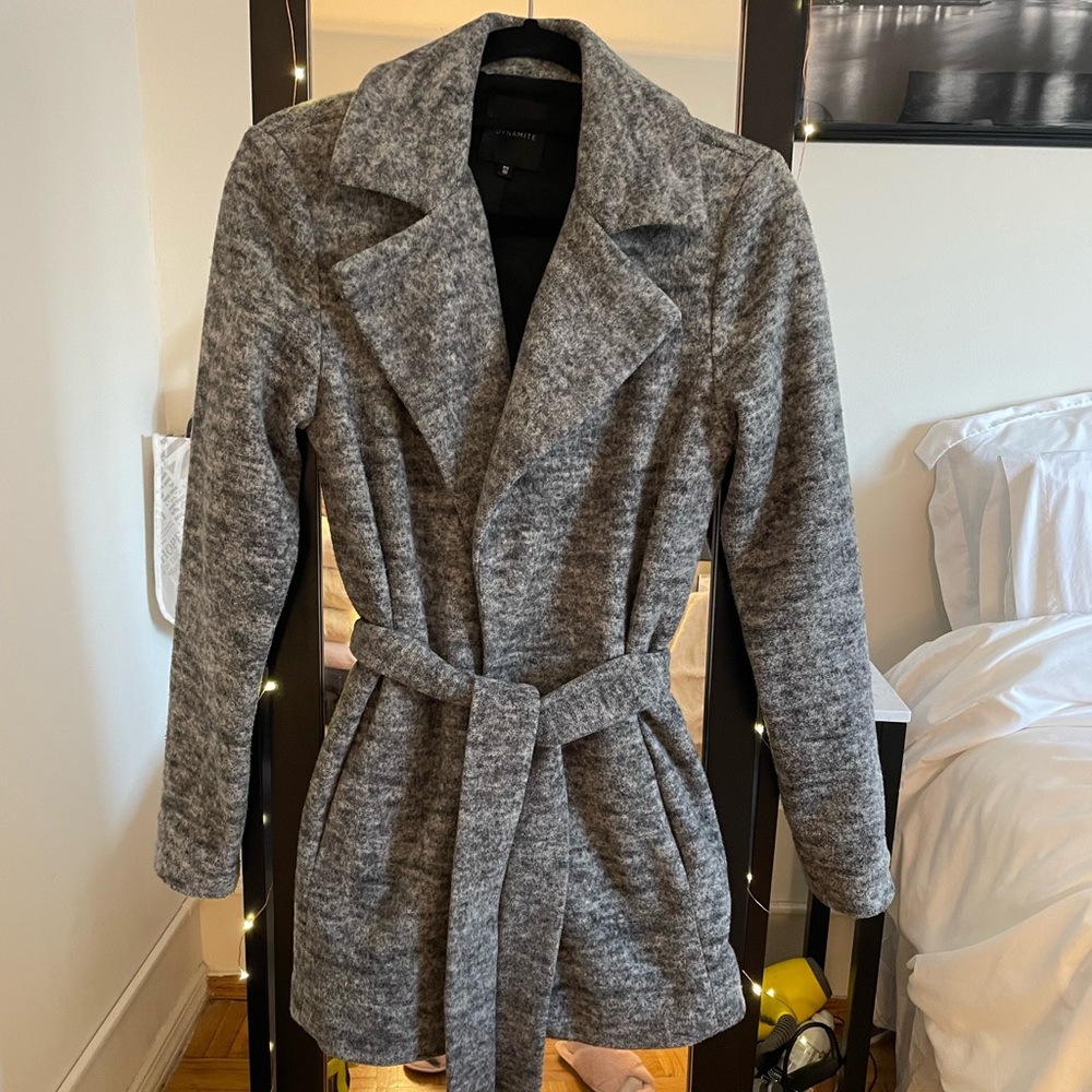 Dynamite Double Faced Wrap Coat / Jacket - image 2